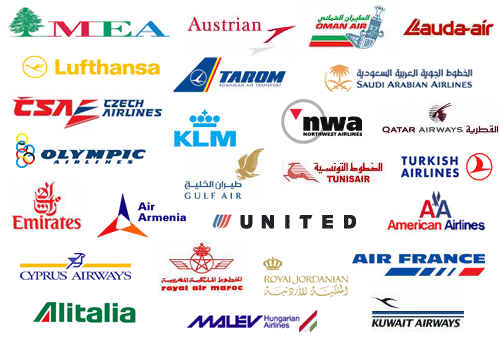 A repülőjegyre szakosodott cégek sem mindig találják el a legjobb megoldást. Ezen a reklámgrafikán még a Malév is szerepel...