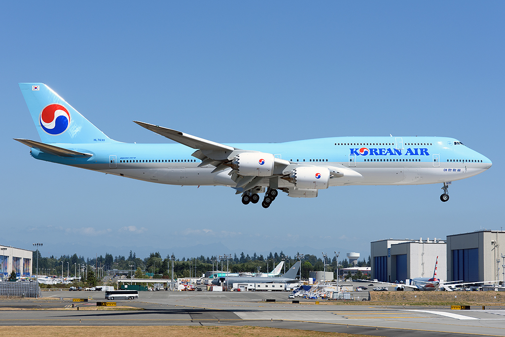 Mostani állás szerint a Korean tizedik gépe lesz az utolsó 747--es utasszállító
