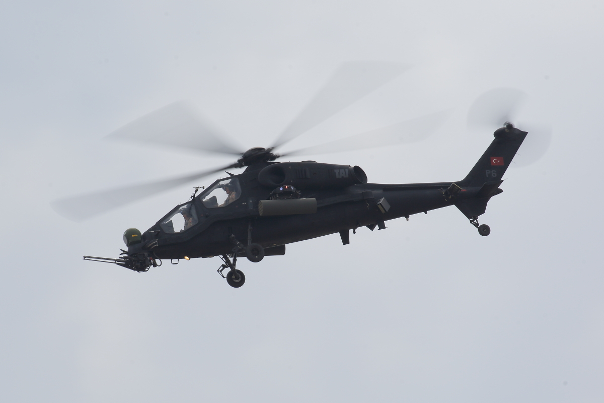 A törökök nemcsak a lengyeleknek adnák el az új helikoptert<br>(fotó: Gazsó Krisztián)