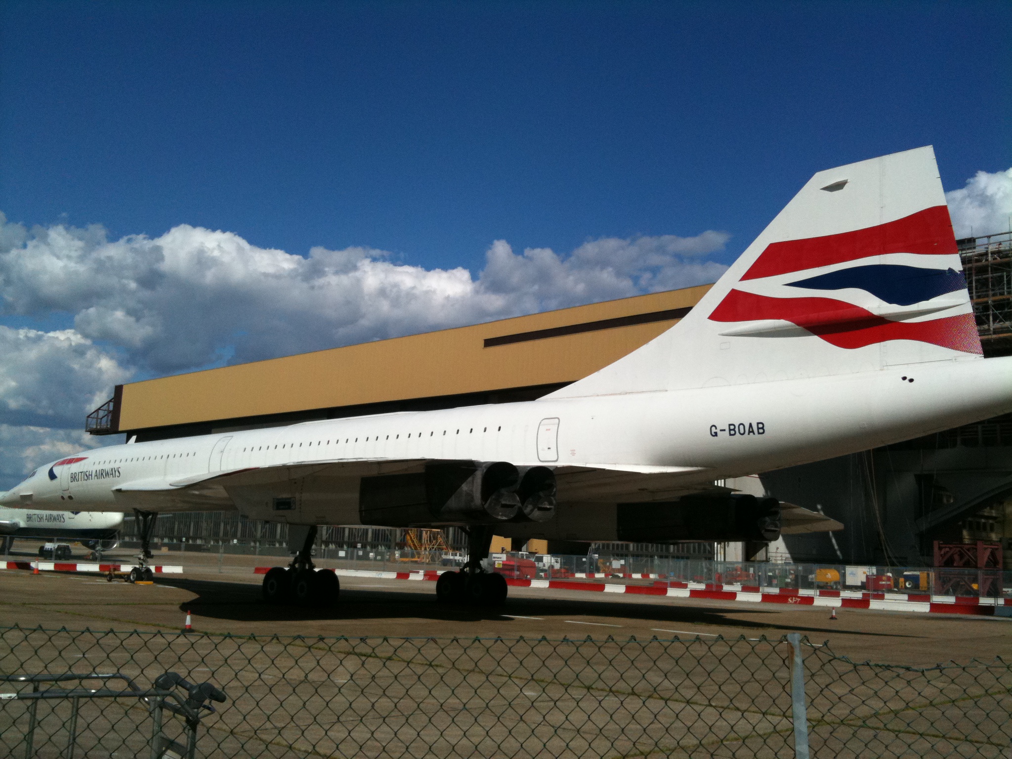 A Heathrow-n maradt Concorde