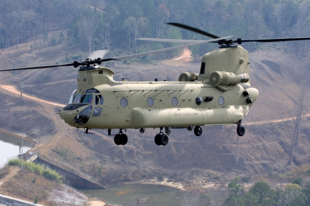 A nehéz helikopterek kategóriájában a Chinook a listavezető
