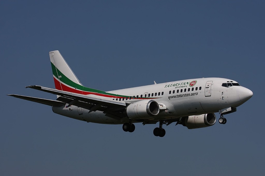A Tatarstan egyik 737-500-asa néhány éve balesetet szenvedett...