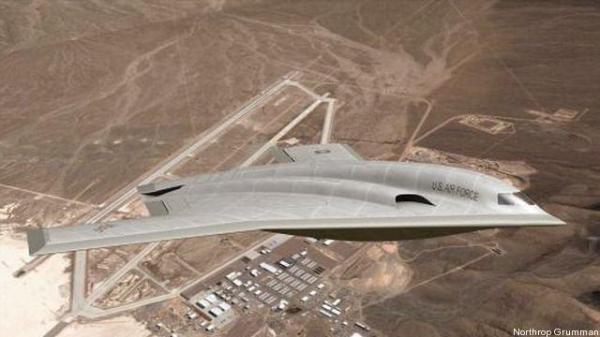 A Northrop Grumman terve erősen emlékeztet a B-2-esre