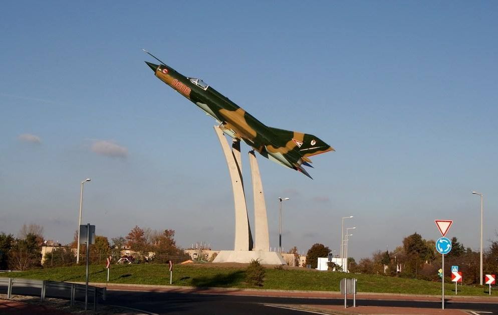 A helyén a gyönyörű MiG<br>(fotók: Hamar György)