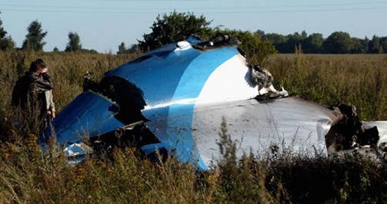 A Domogyedovón gépre szállt csecsen terroristanők egyikének áldozata volt ez a Tu-134-es