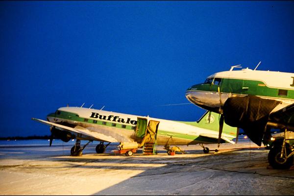 Negyvenes években épült DC-3-asok...