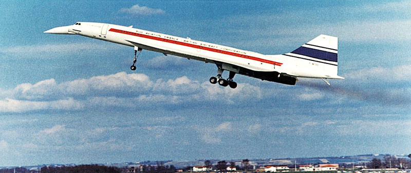 Az első Concorde első startja