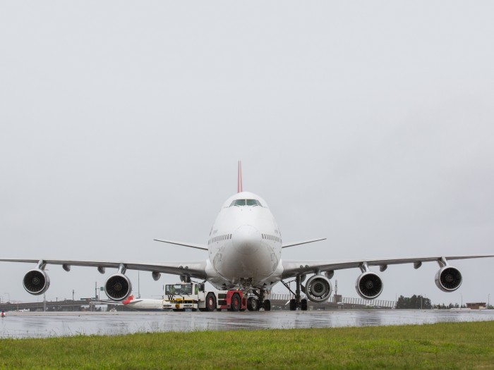 Indulás előtt (fotók: Qantas)