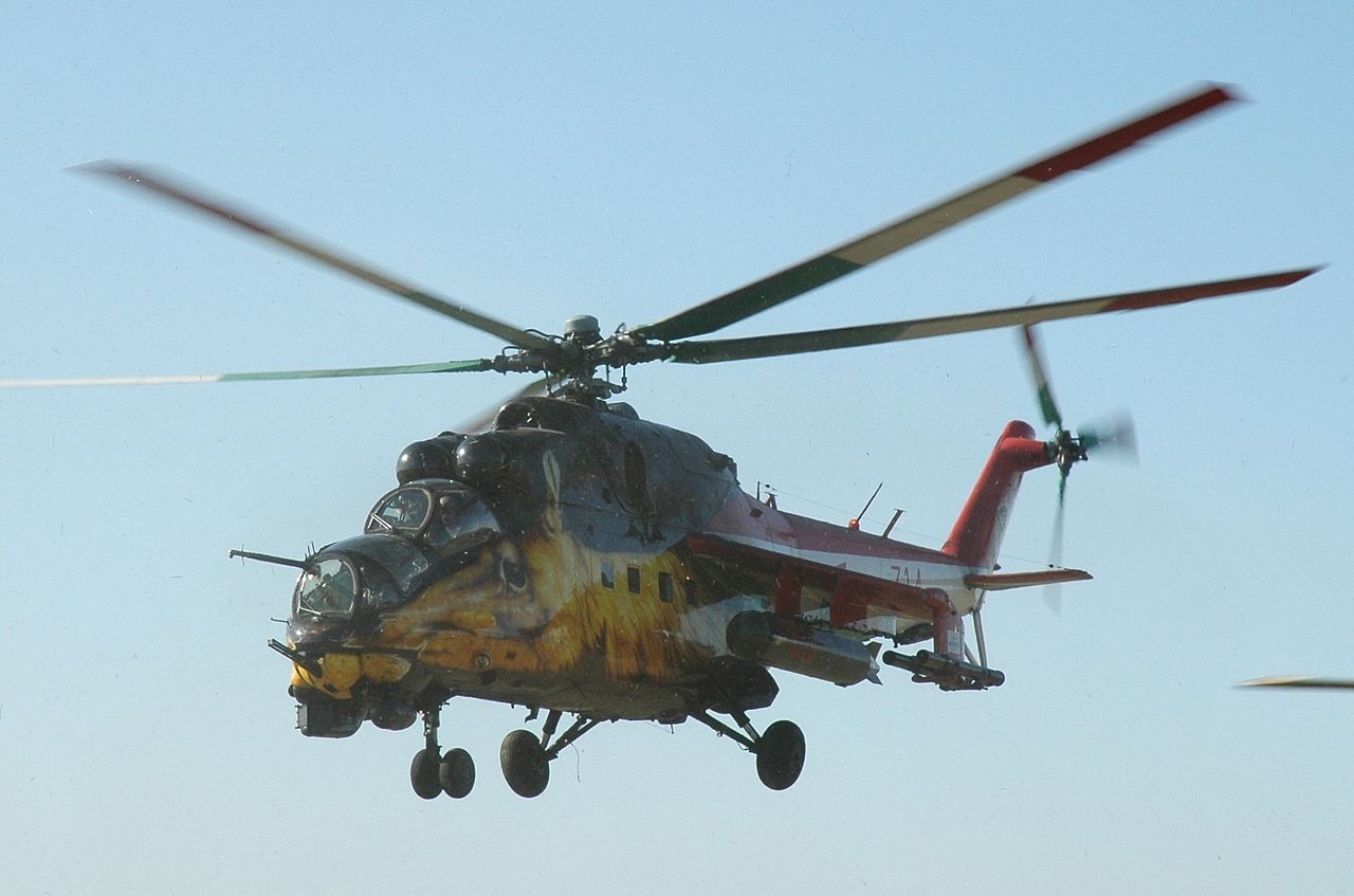 Mi-24-eseink már teljesen elfogytak, lenne-e a harminc gép között harci helikopter is?