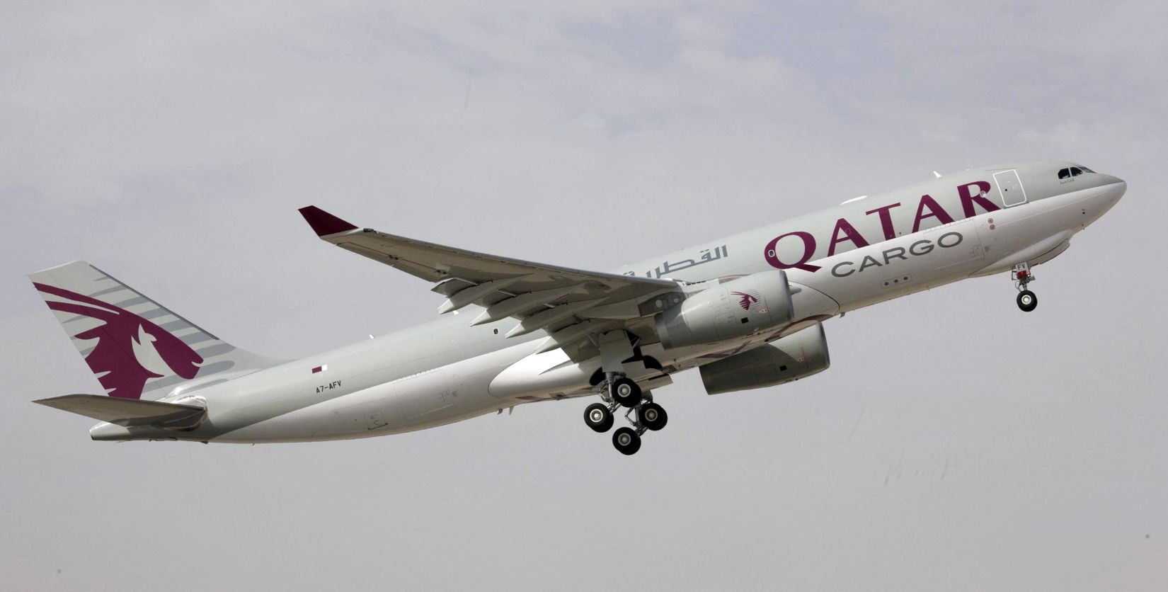 A Qatar egyik mostani A330-as tehergépe