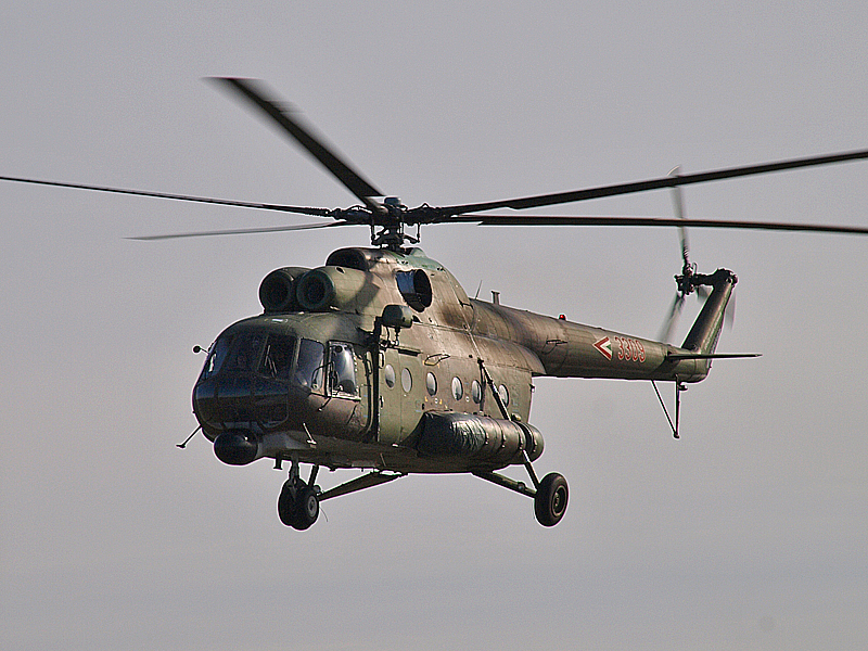 Mi-8-as a levegőben