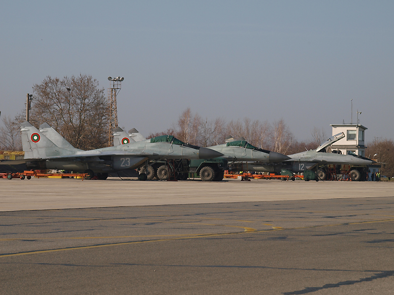És a bolgároknak nemcsak hogy vannak megint hajtóművekkel is ellátott MiG-29-eseik...