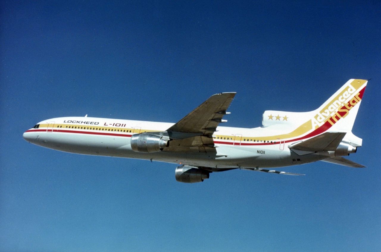 A történelmi elődök egyike a Lockheed L-1011 Tristar...