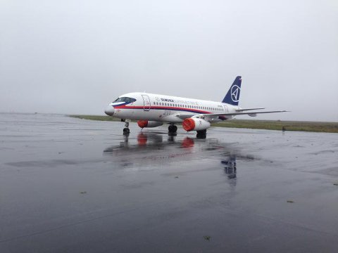 A gép a balul sikerült teszt előtt az izlandi reptéren
