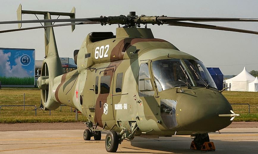 A Ka-60, a katonai változat már jó ideje repül