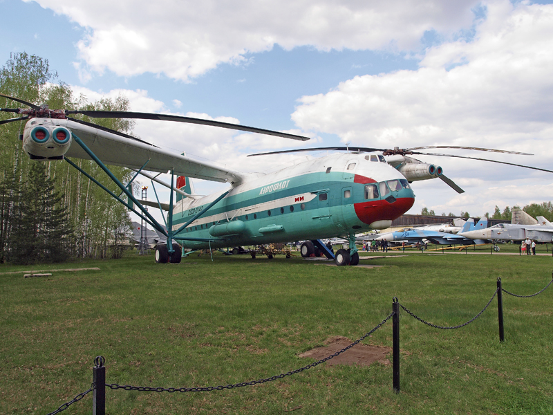 A világ valaha épült legnagyobb helikoptere, a Mi-12, csak prototípusig jutottak vele