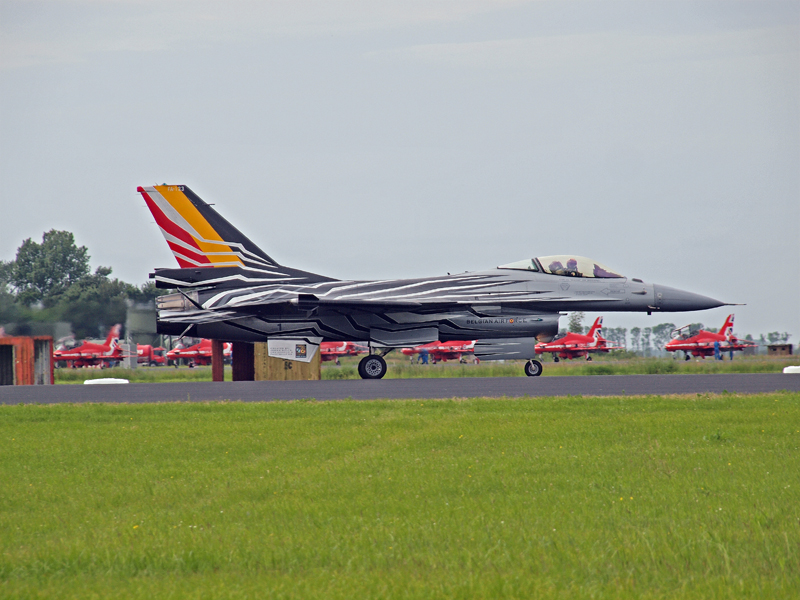 A belgák F-16 demójának neve: Gyzmo
