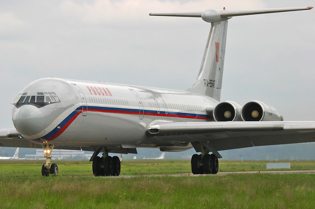 A korábbi elnöki gép: Il-62