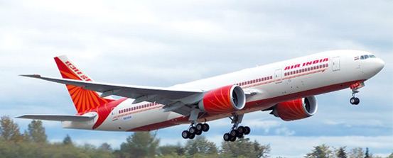 Az Air India időben rövidebbet, kilométerben hosszabbat repül Delhiből San Franciscóba