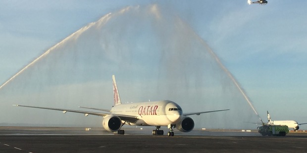 Érkezés: Auckland köszönti a Qatar járatát