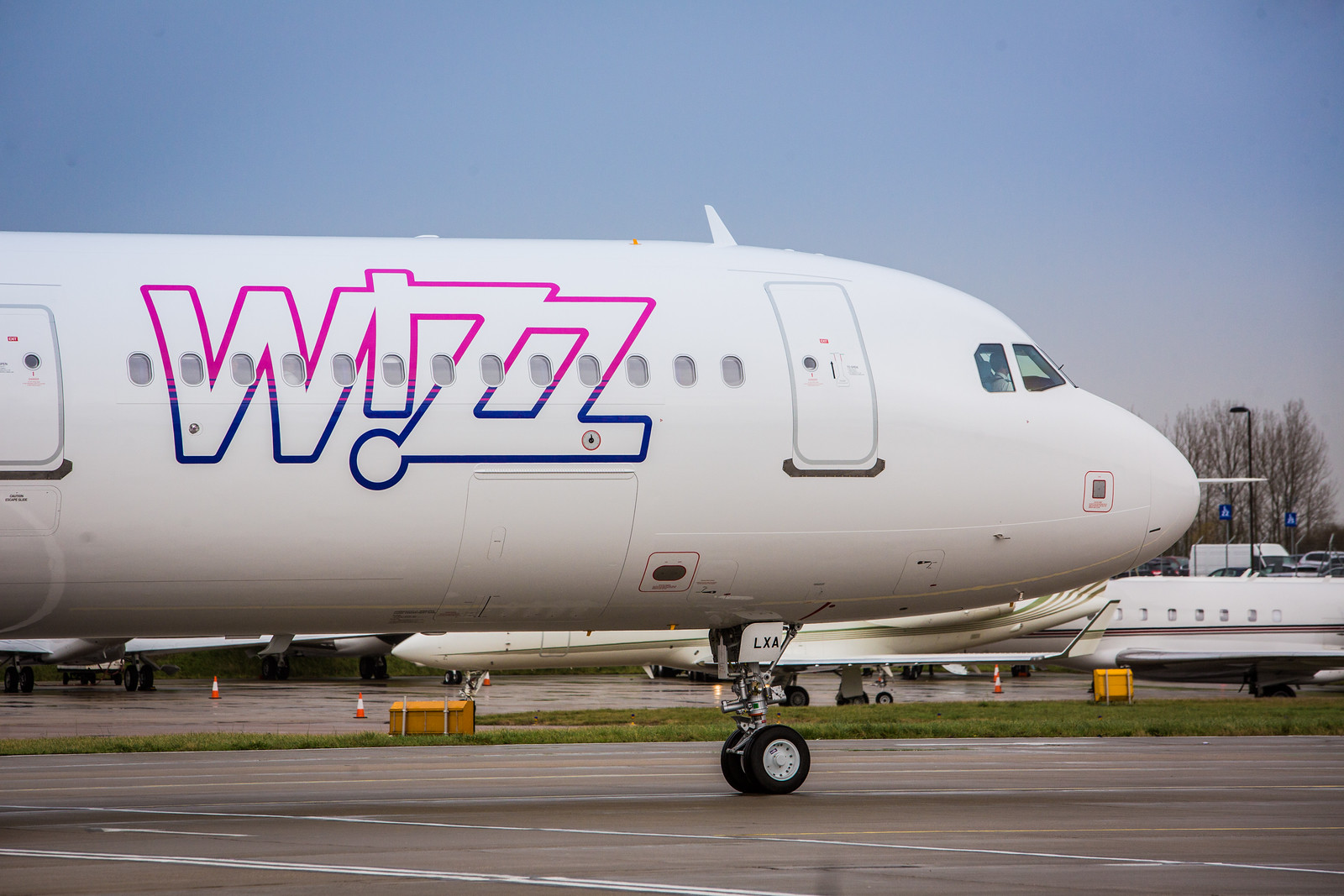 A Wizz mai 321-eseinek egyike...
