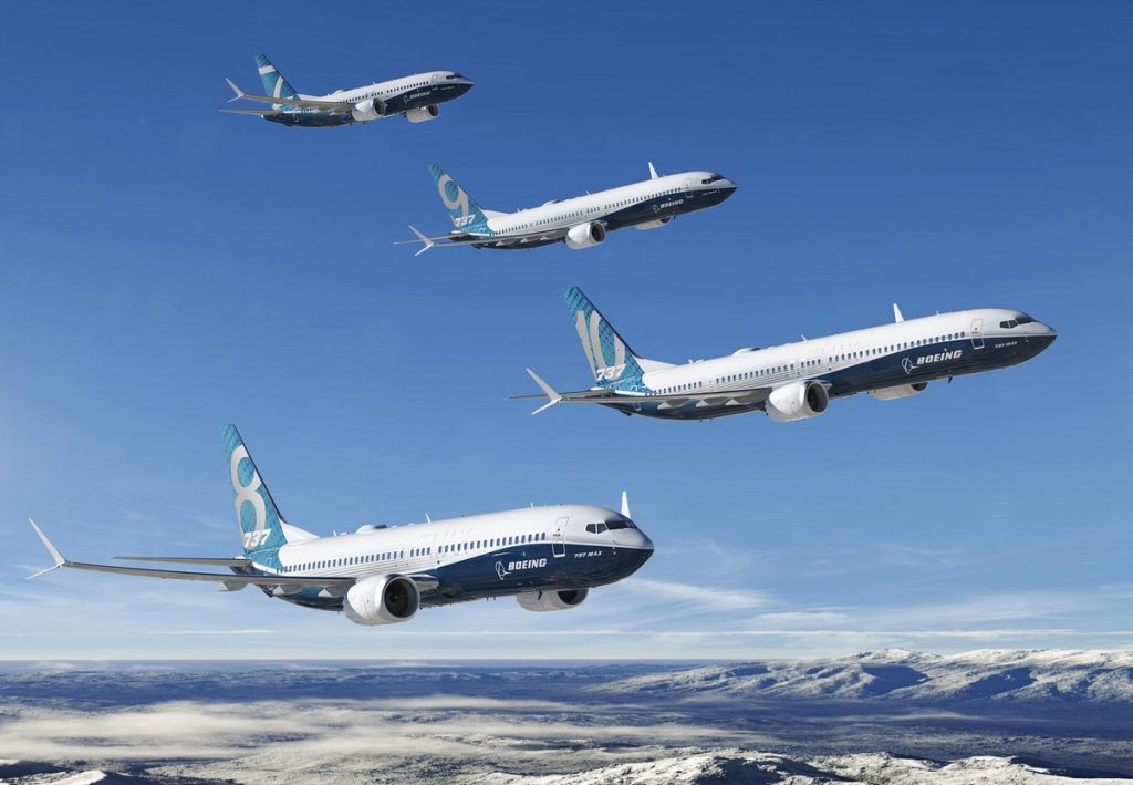A legfrissebb Boeing-fantáziarajz a MAX-családról: előtérben a legnagyobb számban vásárolt 8-as és rákerült a képre az egyre népszerűbb 10-es is