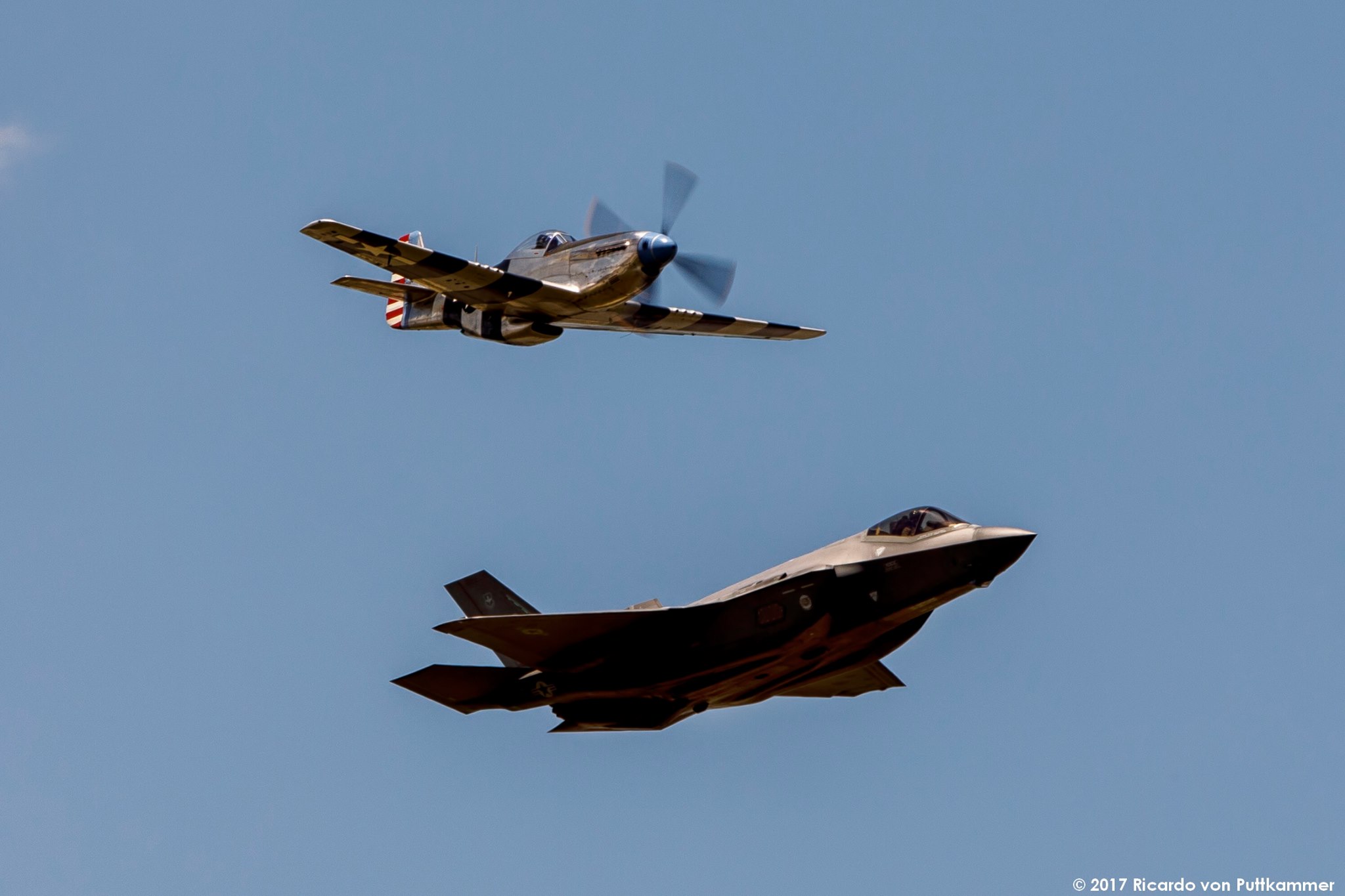 Heritage Flight, a Mustang és a Lightning, két korszak csúcsgépei