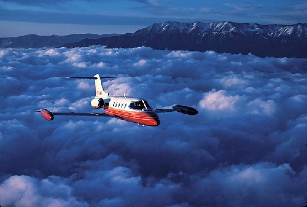 Learjet hasít: már az első sorozat is gyorsan és magasan repült