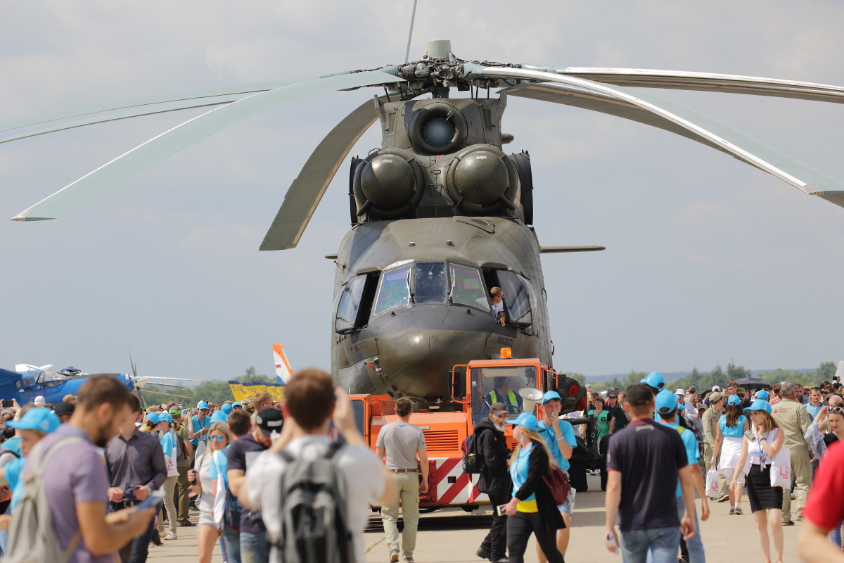 A világ legnagyobb forgószárnyasa, a Mi-26-os