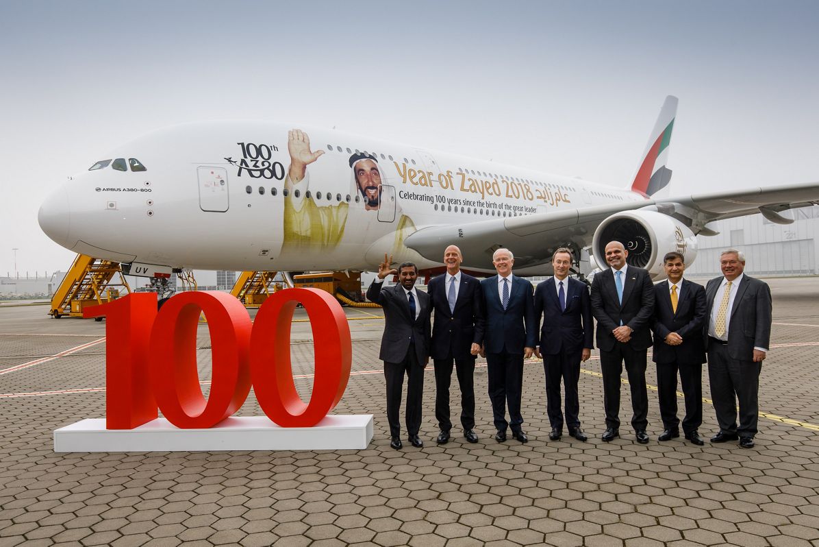 A századik Emirates-380 átadása még Hamburgban: milyen garancia kell a következő vásárláshoz? (fotó: Airbus)