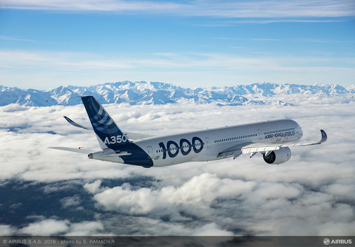 Egy berepülés képei (fotók: Airbus)