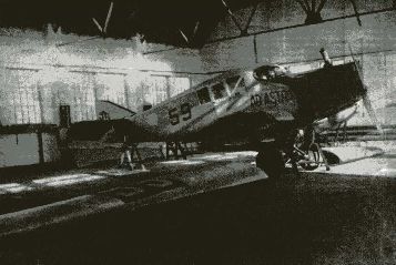 Az immár elkobzott Junkers Mátyásföldön 