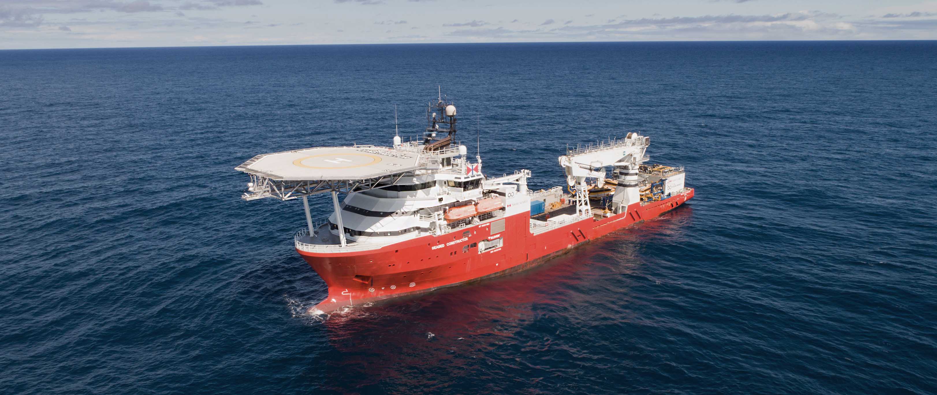 A Seabed Constructor kutatóhajó (fotók: Ocean Infinity)