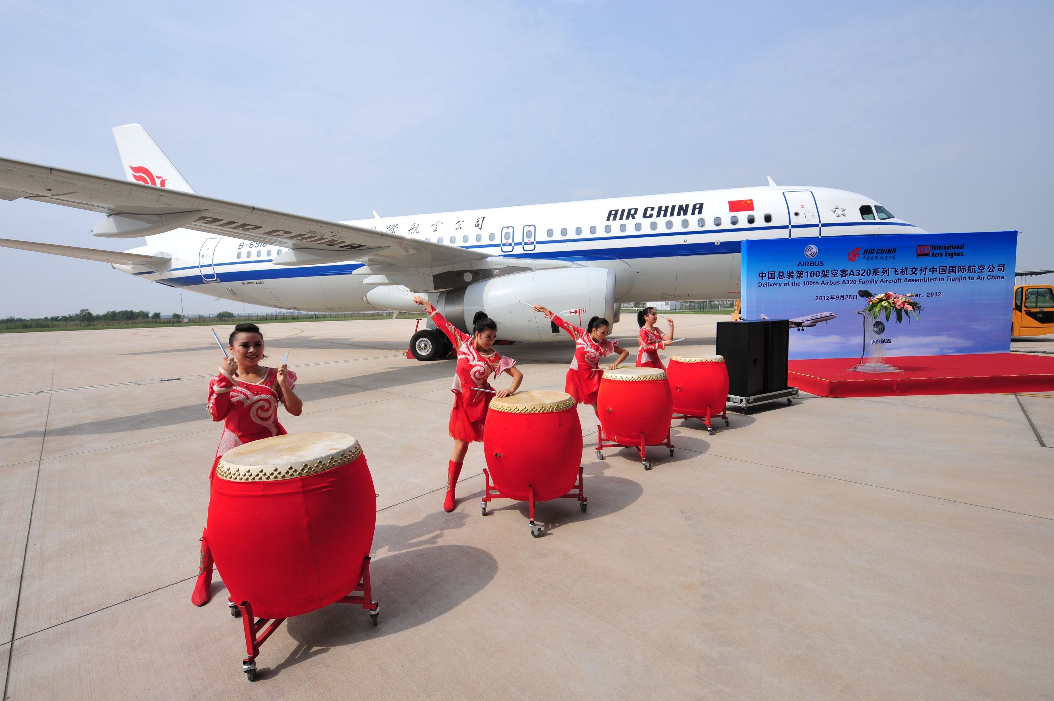 Az Air China állította forgalomba a századik, Kínában gyártott Airbust is