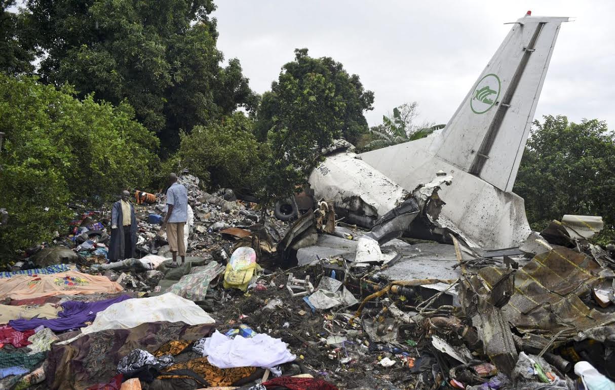 A Dél-Szudánban lezuhant An-12-es