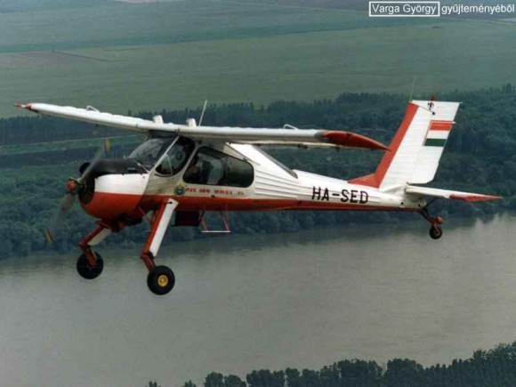 A HA-SED fénykorában a levegőben (fotó: www.avia-info.hu)