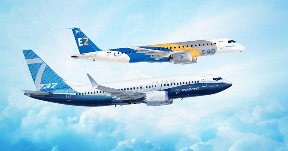 Amint a CSeries-család hamarosan Airbus típusjelzést kap, az E-Jetek is a Boeing kínálatát gazdagítják