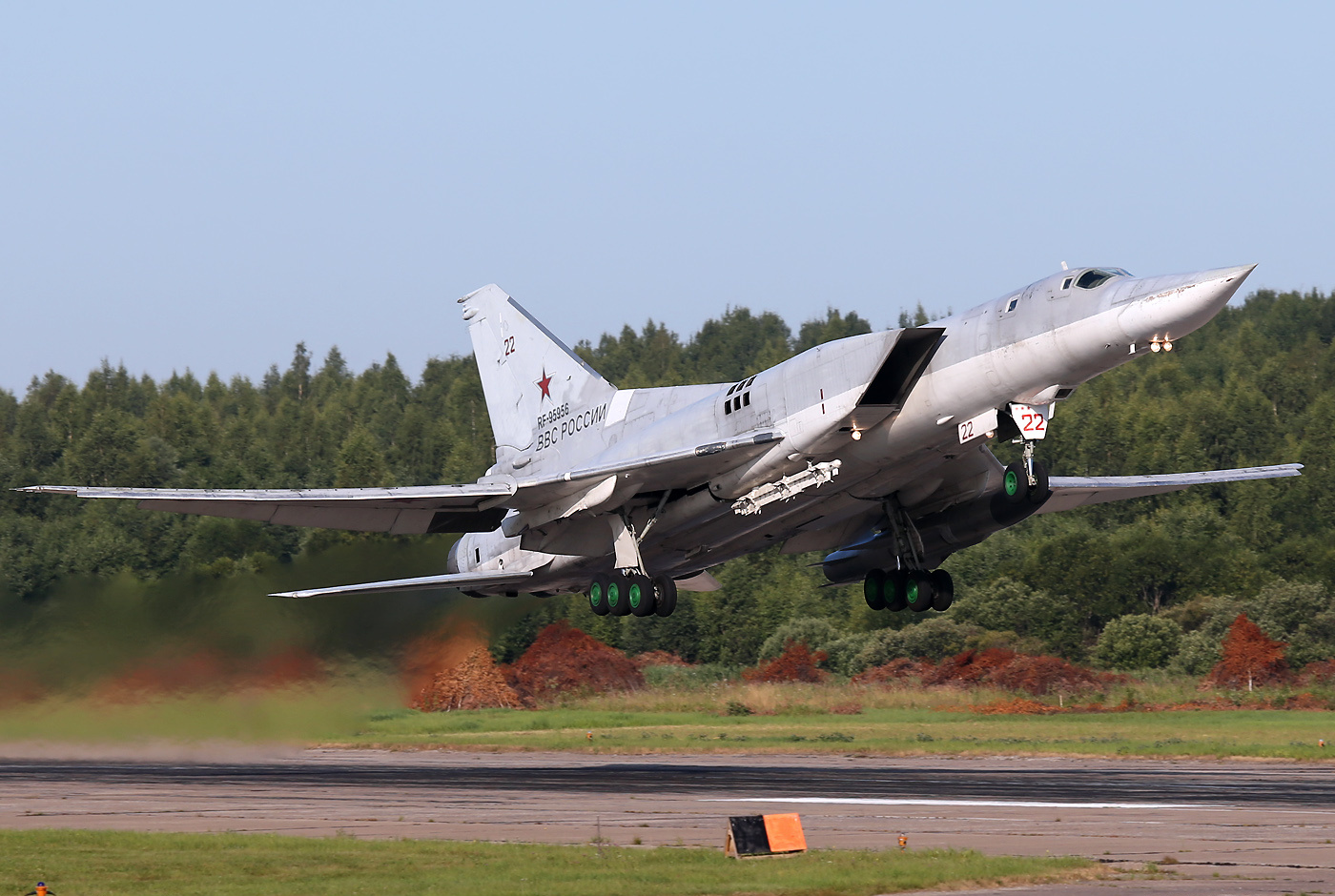 Egy varia-ős, a Tu-22M Backfire