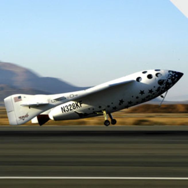 SpaceShipOne: az első kísérleti turista űrhajó