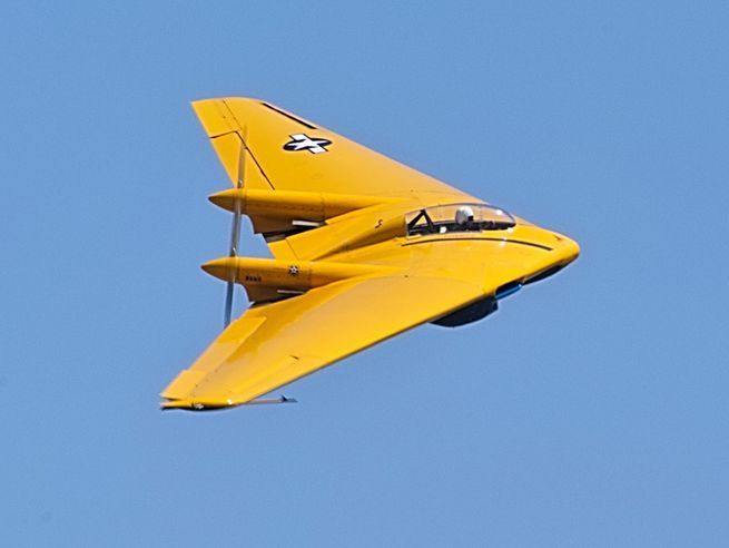 A Northrop-gép egy légibemutatón (fotó: Flying Magazine)