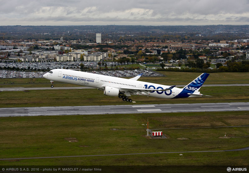 A leghosszabb Airbus-kéthajtóműves<br>(fotó: Airbus)