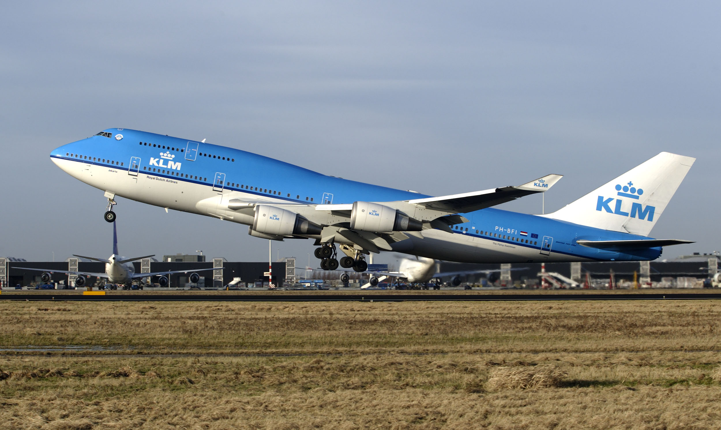 A KLM március 29-én repült utoljára menetrend szerint Jumbóval, az ausztrál Qantasszal együtt végleg leteszik a híres típust (fotó: KLM)