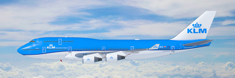 A KLM egyik combi-Jumbója (fotó: KLM)
