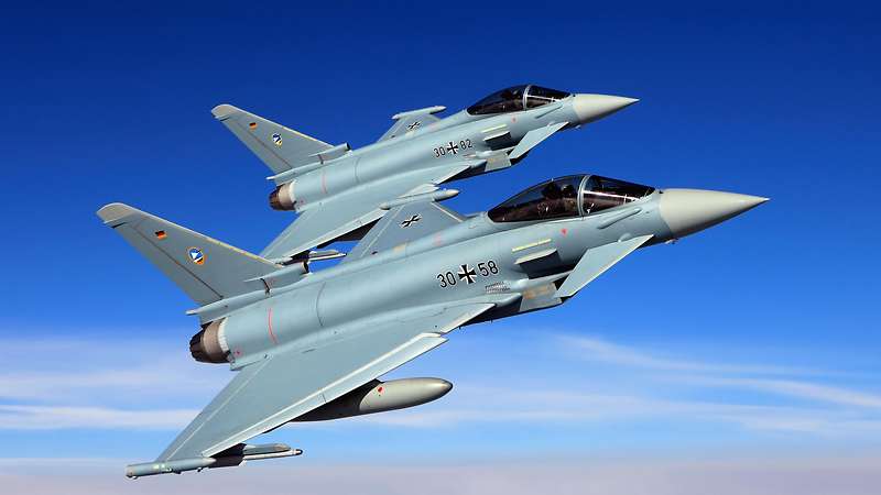 A Eurofighterből kilencven új példányt kap a Luftwaffe (fotók:Bundeswehr.de)