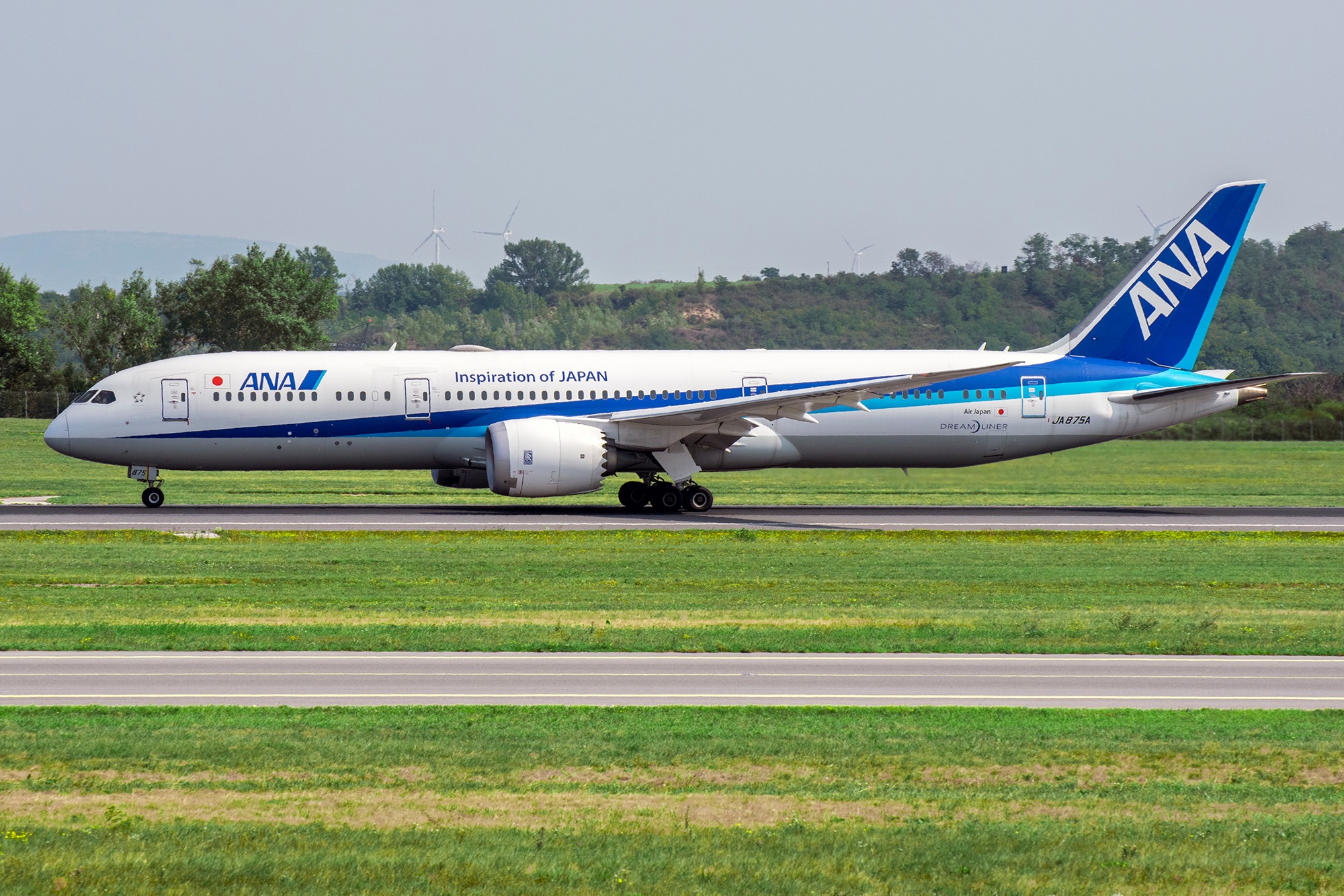 Az ANA egyik jelenlegi 787-9 Dreamlinere, ilyenből fog még érkezni a flottába (fotó: Horváth Gyula)