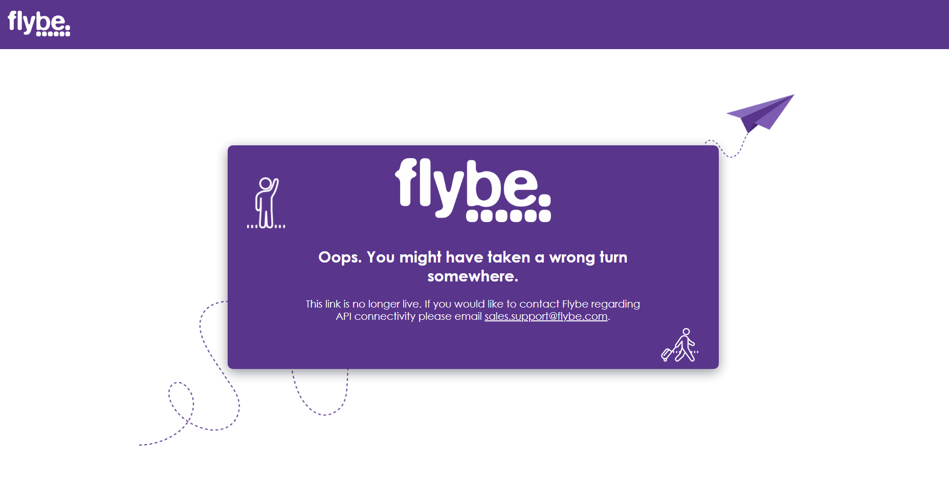 A Flybe hivatalos weboldala, este 11 óra után