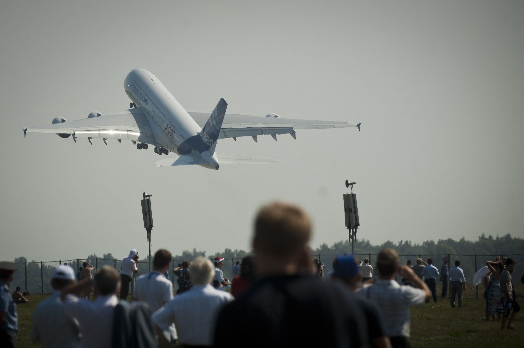 Ahol megjelenik az A380, ott ő a show legnagyobb sztárja, nagyság szerint mindenképp – no de most már orosz megrendelésekről is szó lehet