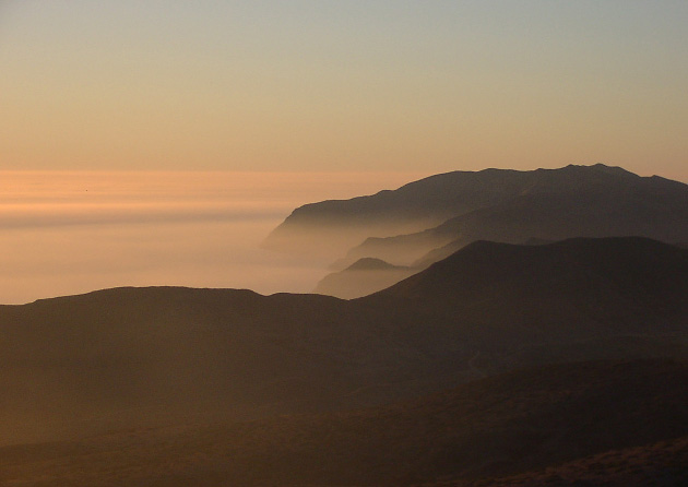 Catalina Island ködben