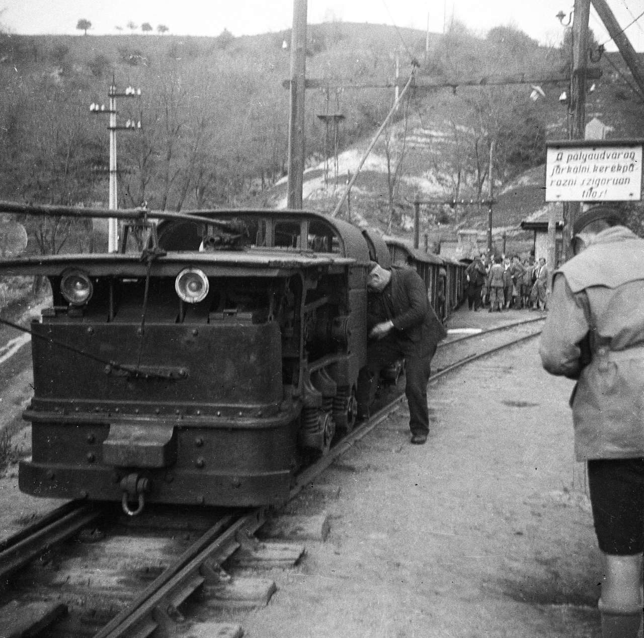Amikor még nem attrakció, hanem megélhetés volt a bányavasút: Salgótarján, 1937. (fotó: Fortepan/Magyar Bálint)