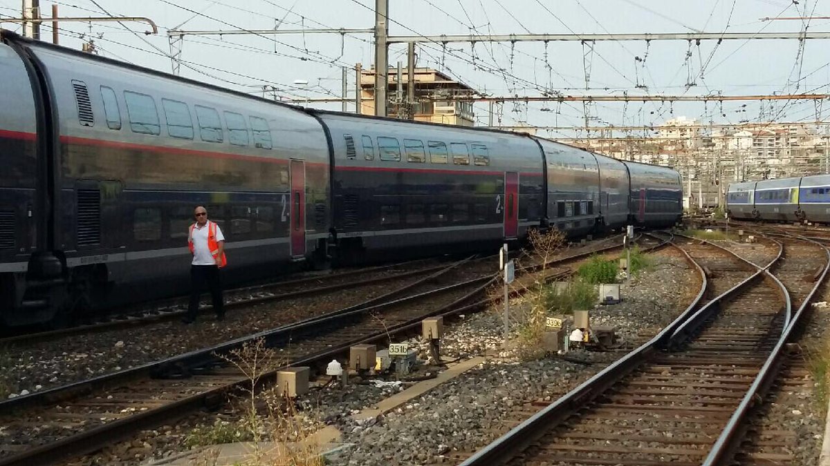 TGV-Duplex volt az érintett vonat
